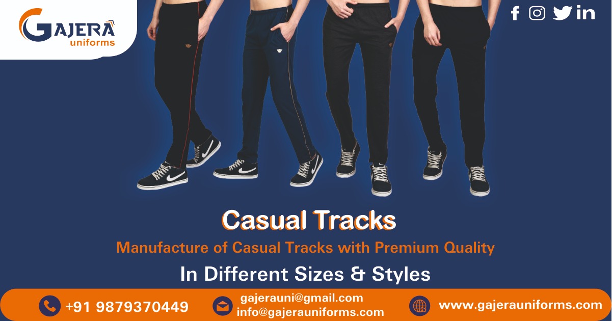 Casual Track Manufacturer & Exporters in Ahmedabad