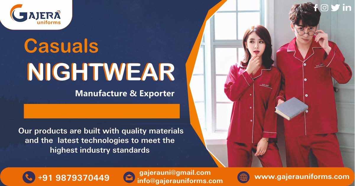 Casuals Nightwear Manufacturer & Exporter in Ahmedabad, Gujarat