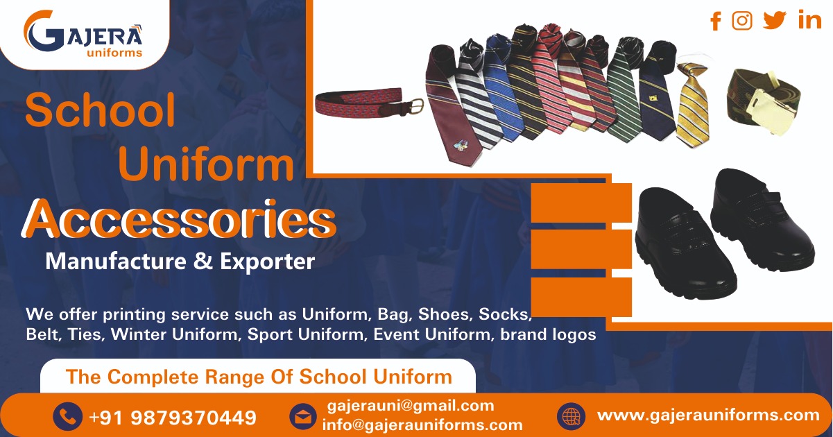School Uniform Accessories Manufacturer in Ahmedabad