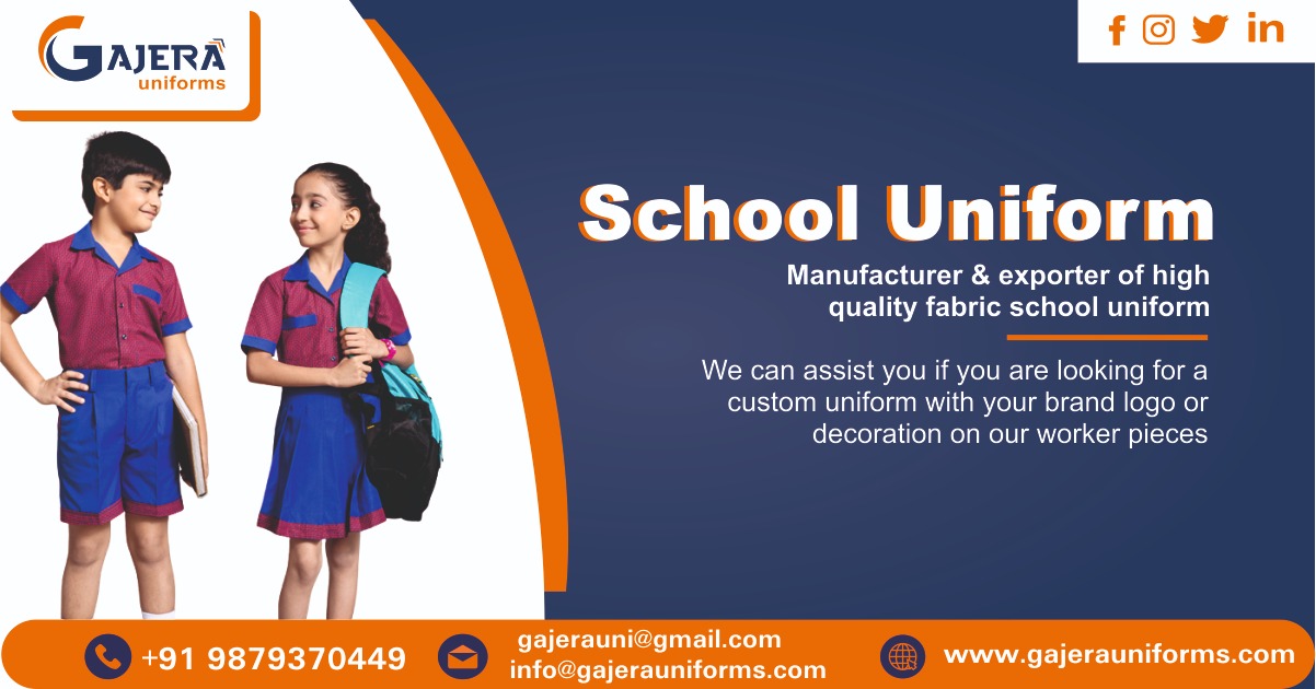 School Uniform Manufacturer in Ahmedabad