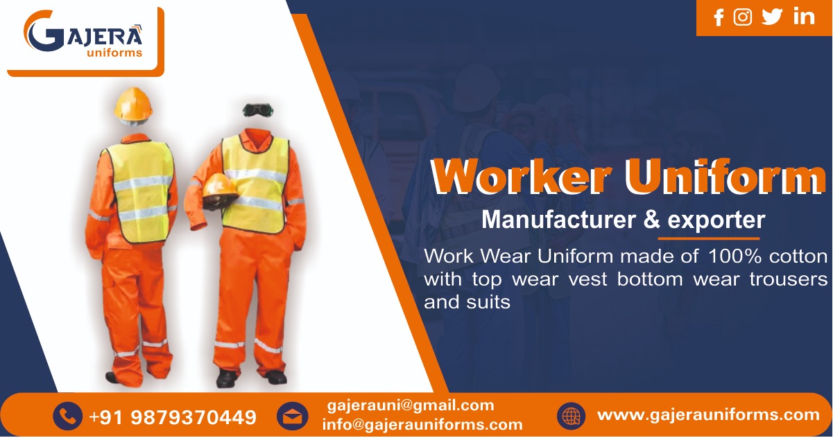 Worker Uniform Manufacturer in Ahmedabad