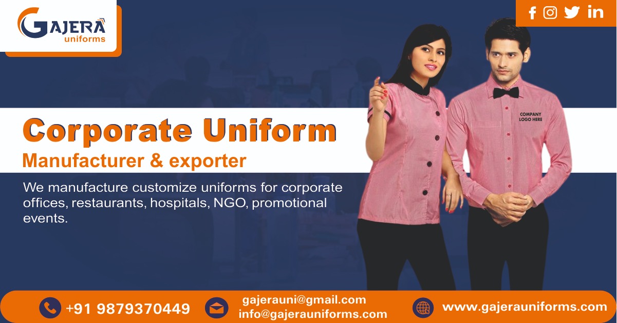 Corporate Uniforms Manufacturer in Ahmedabad