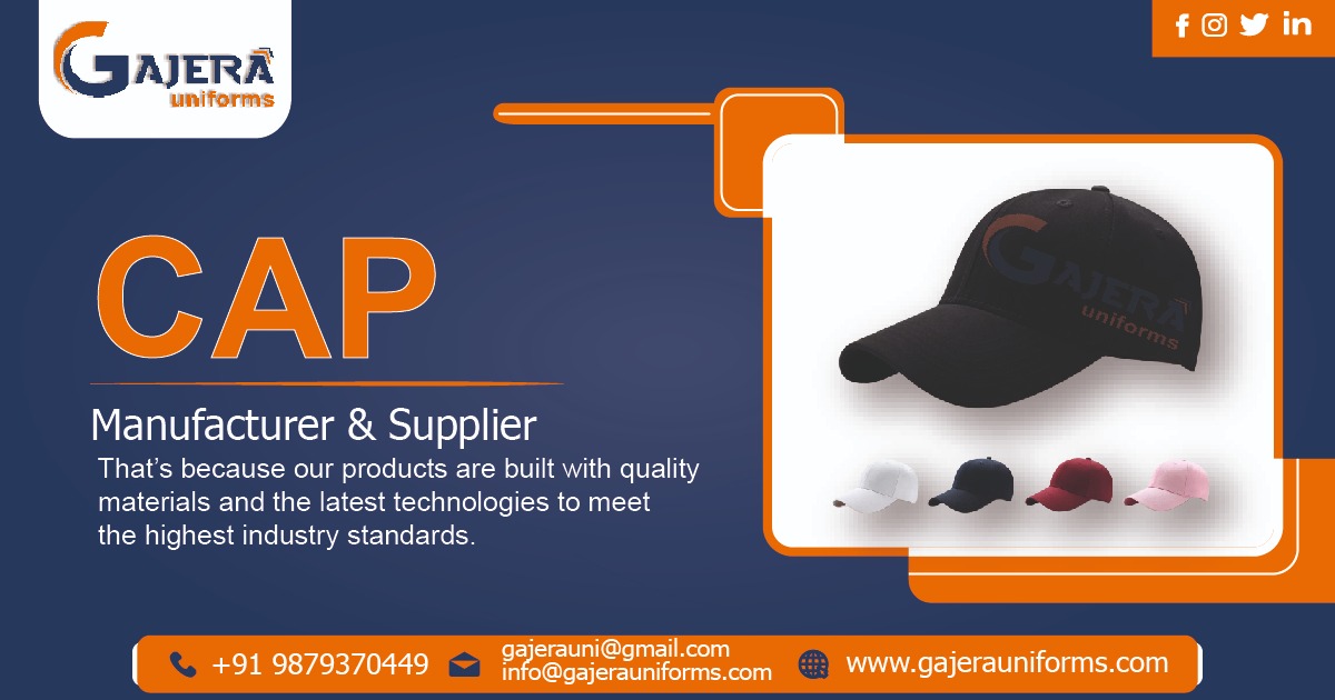 Caps Manufacturer in Ahmedabad