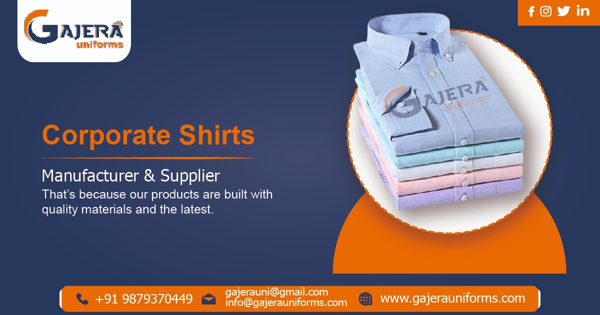 Corporate Shirt Manufacturer in Ahmedabad