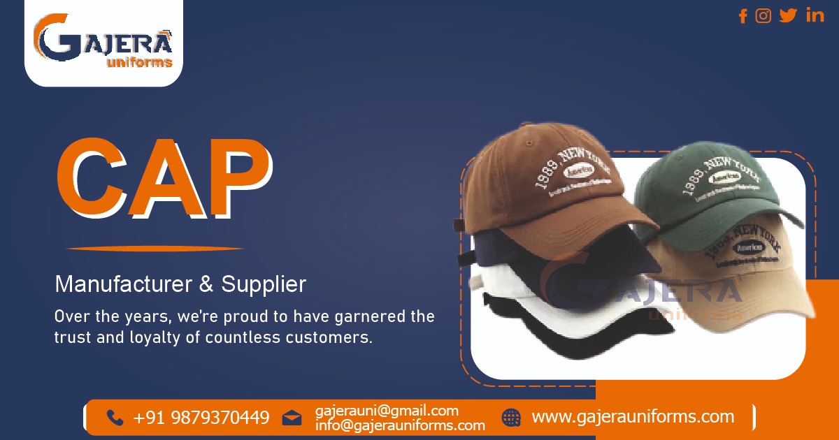 Caps Manufacturer in Ahmedabad