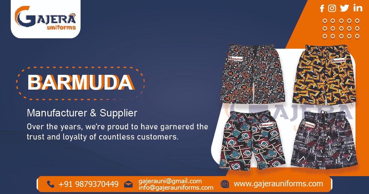 Barmuda Manufacturer in Ahmedabad